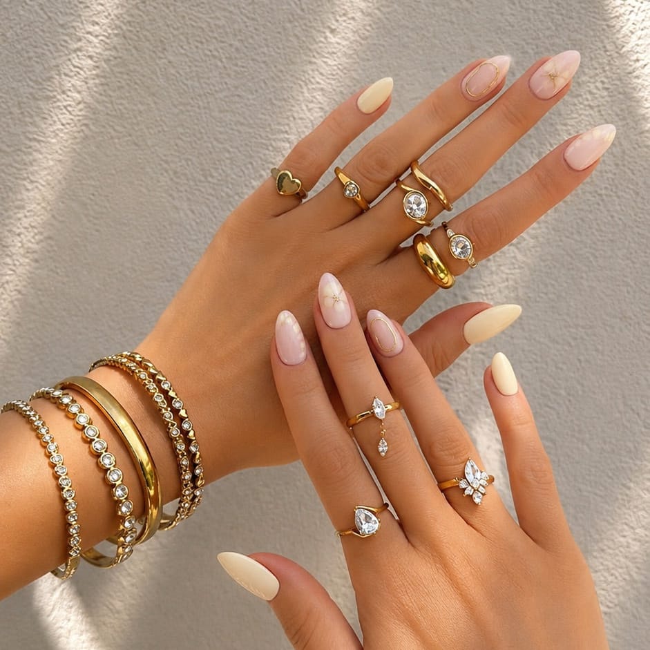 Bohomoon Stainless Steel Cherish Ring