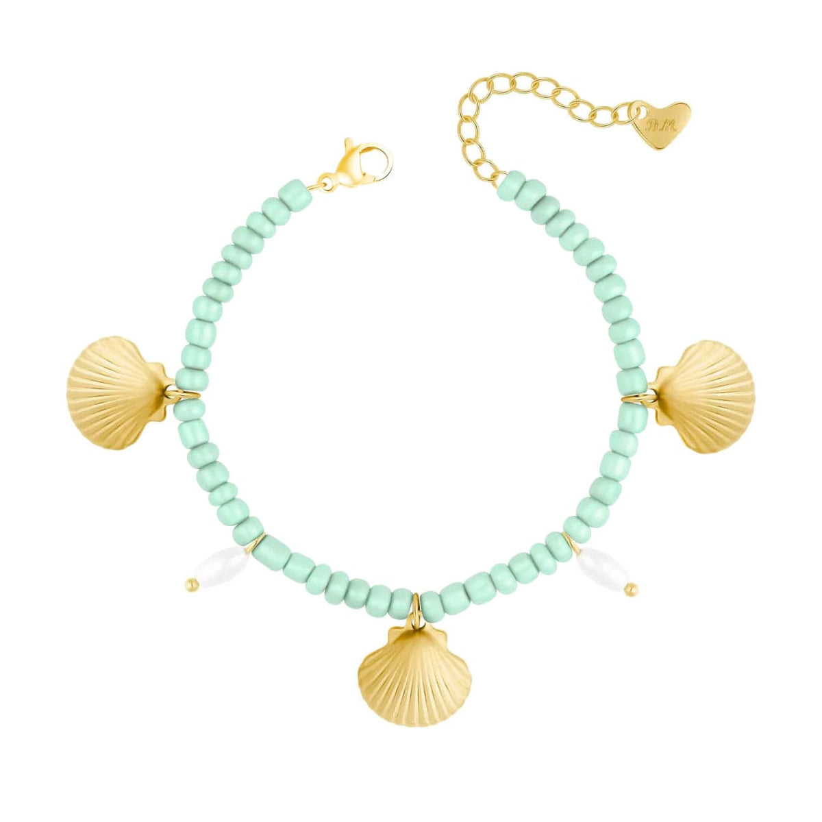 Bohomoon Stainless Steel Christie Shell Bracelet