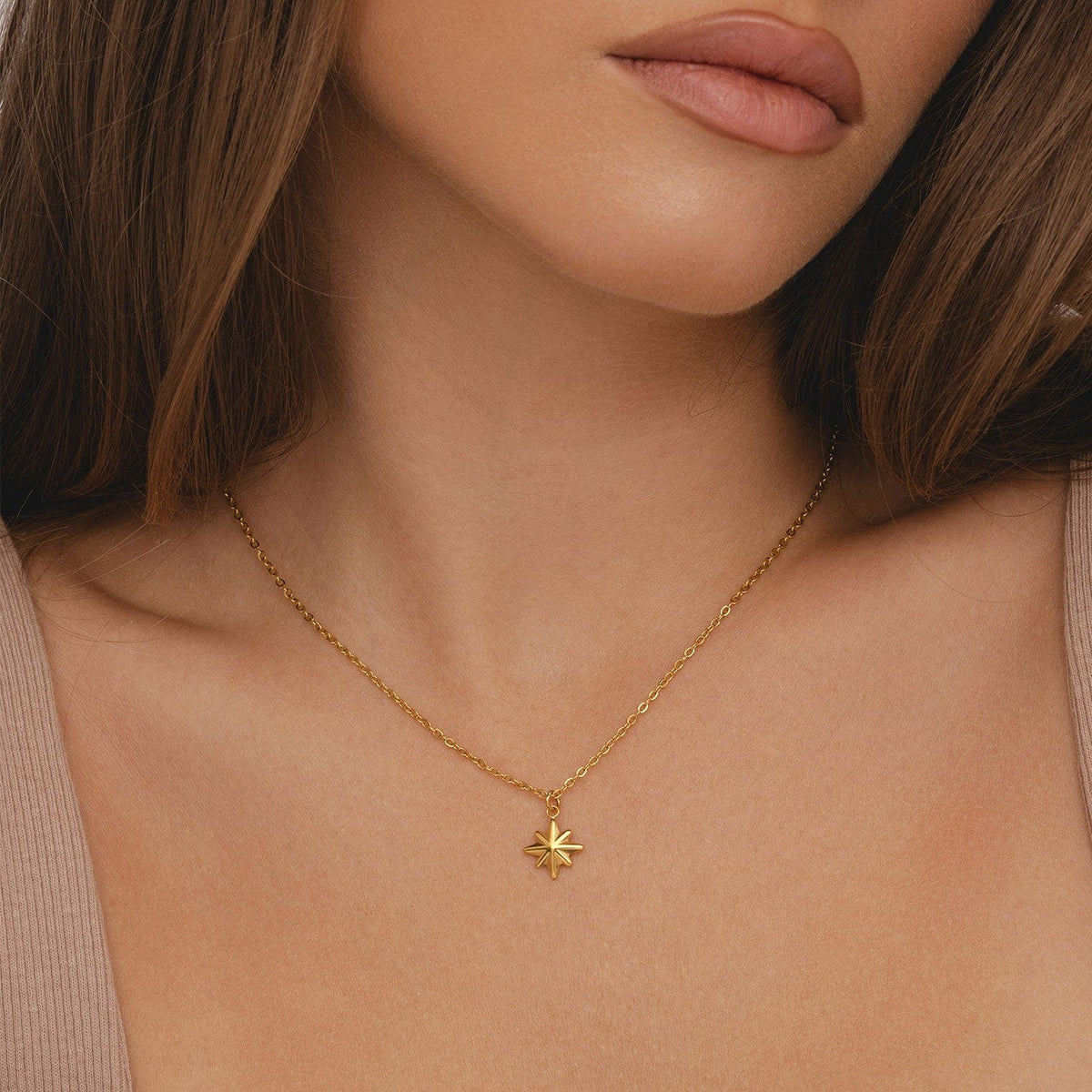 Bohomoon Stainless Steel Christmas Necklace