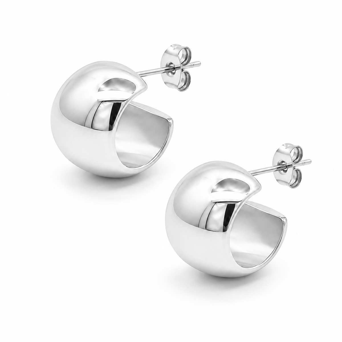 Bohomoon Stainless Steel Maisy Hoop Earrings