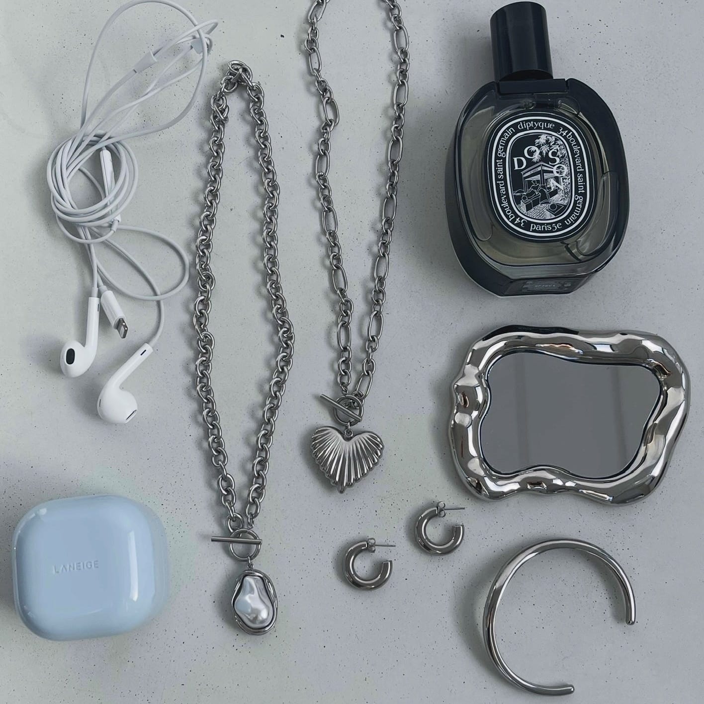 Bohomoon Stainless Steel Classic Hoop Earrings