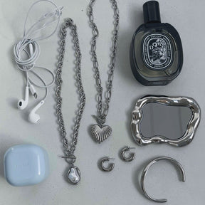 Bohomoon Stainless Steel Classic Hoop Earrings