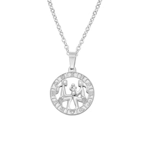 BohoMoon Stainless Steel Classic Zodiac Necklace