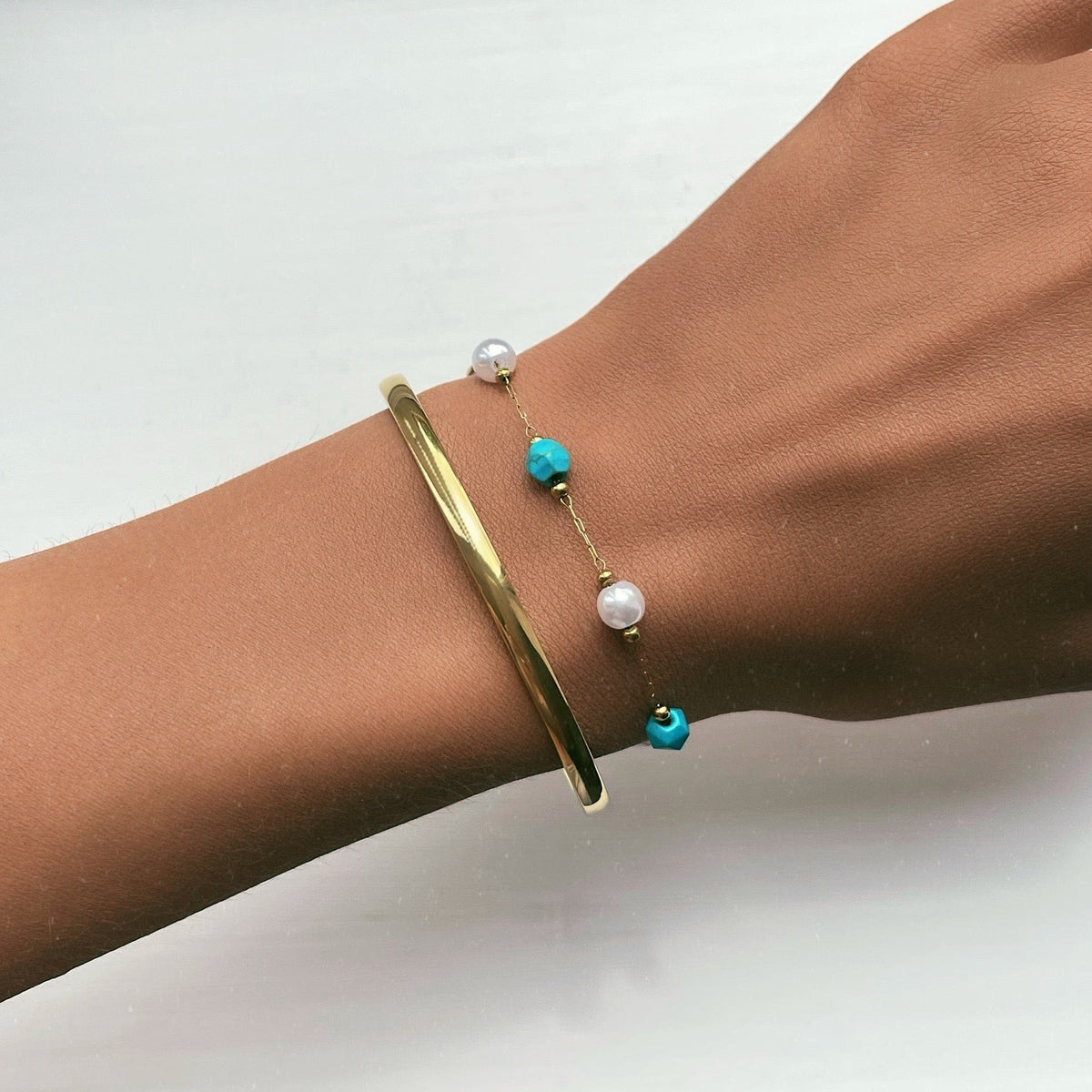 Bohomoon Stainless Steel Cloud Bracelet