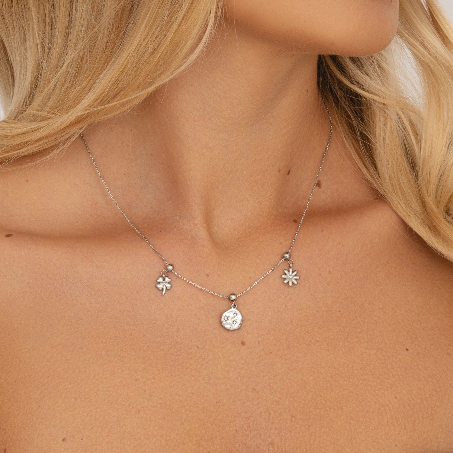 Bohomoon Stainless Steel Clover Charm