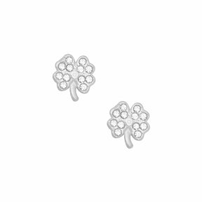 Bohomoon Stainless Steel Clover Stud Earrings