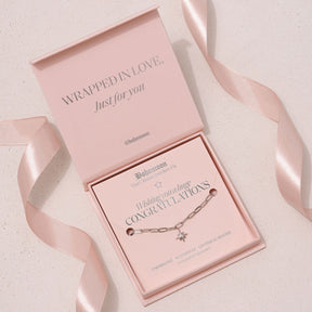 Bohomoon Stainless Steel Congratulations Bracelet