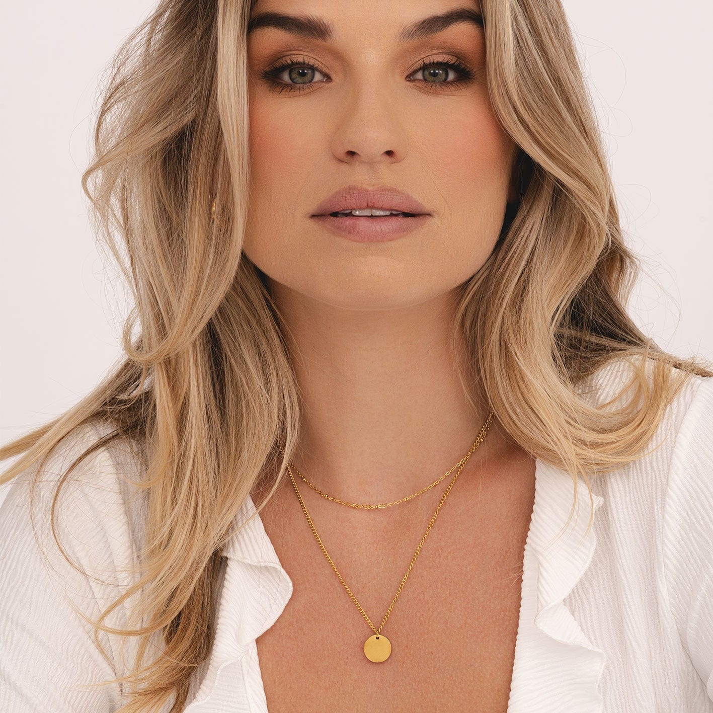 Bohomoon Stainless Steel Contemporary Layered Necklace