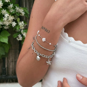 Bohomoon Stainless Steel Cruise Beaded Bracelet