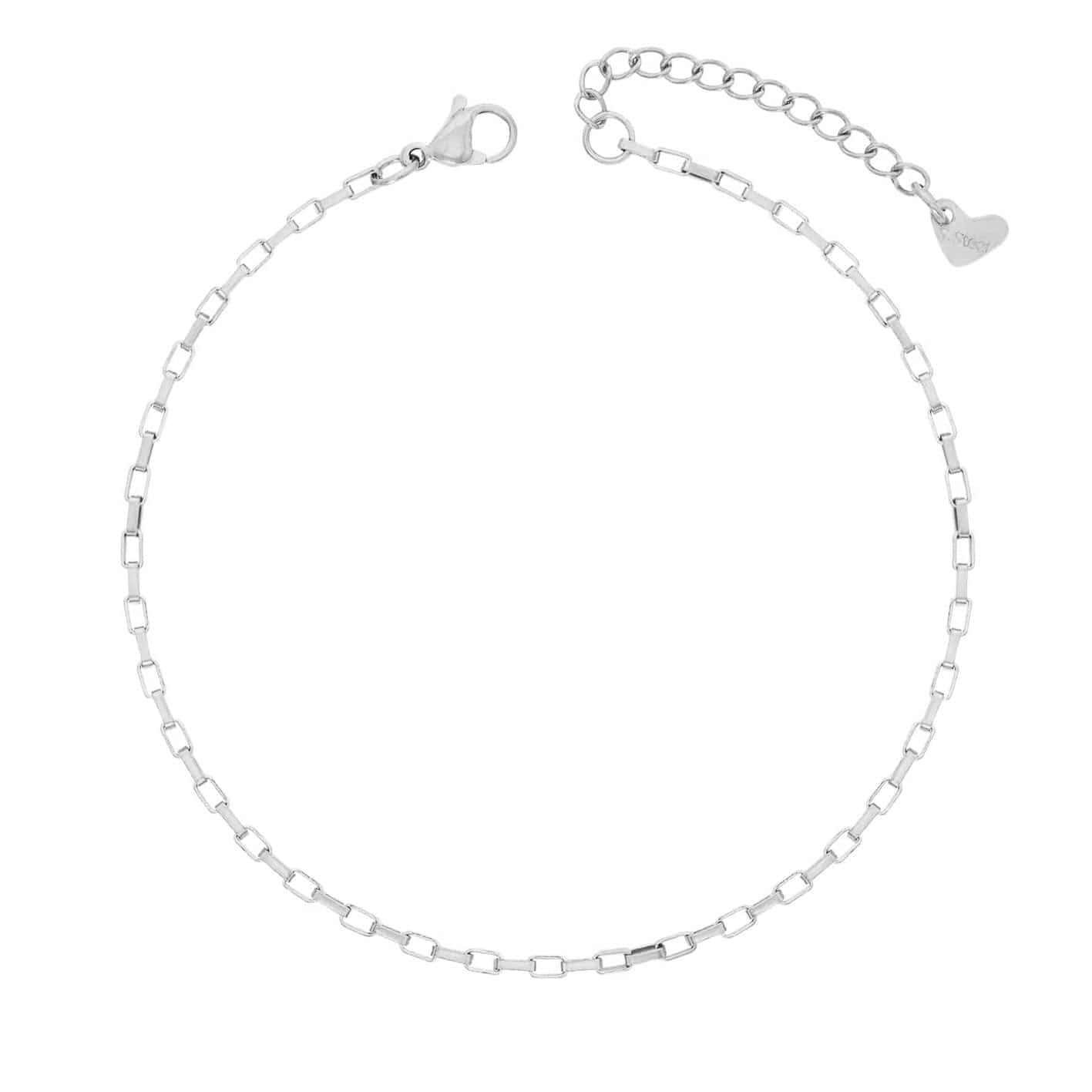 Bohomoon Stainless Steel Cubix Anklet