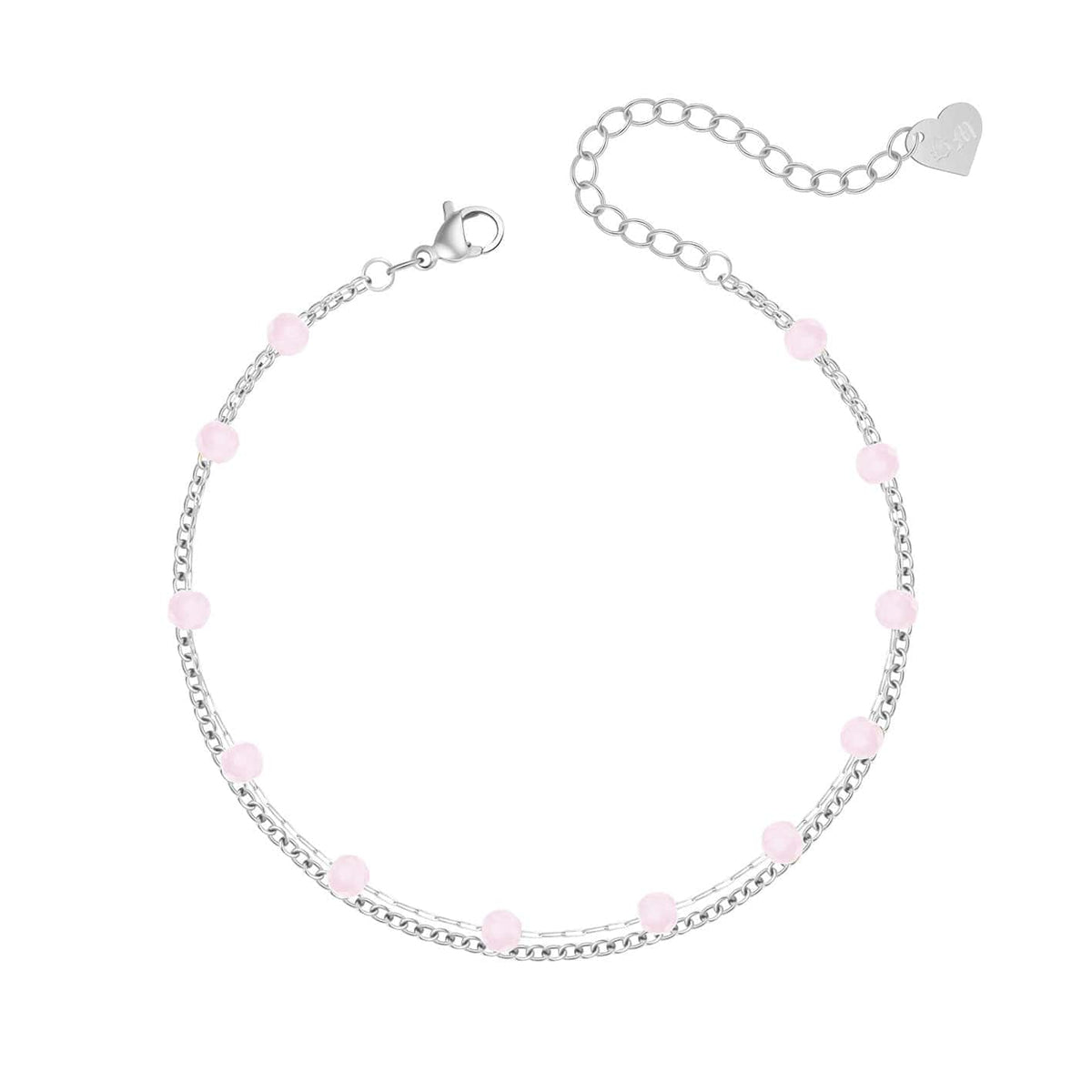 Bohomoon Stainless Steel Dahlia Anklet