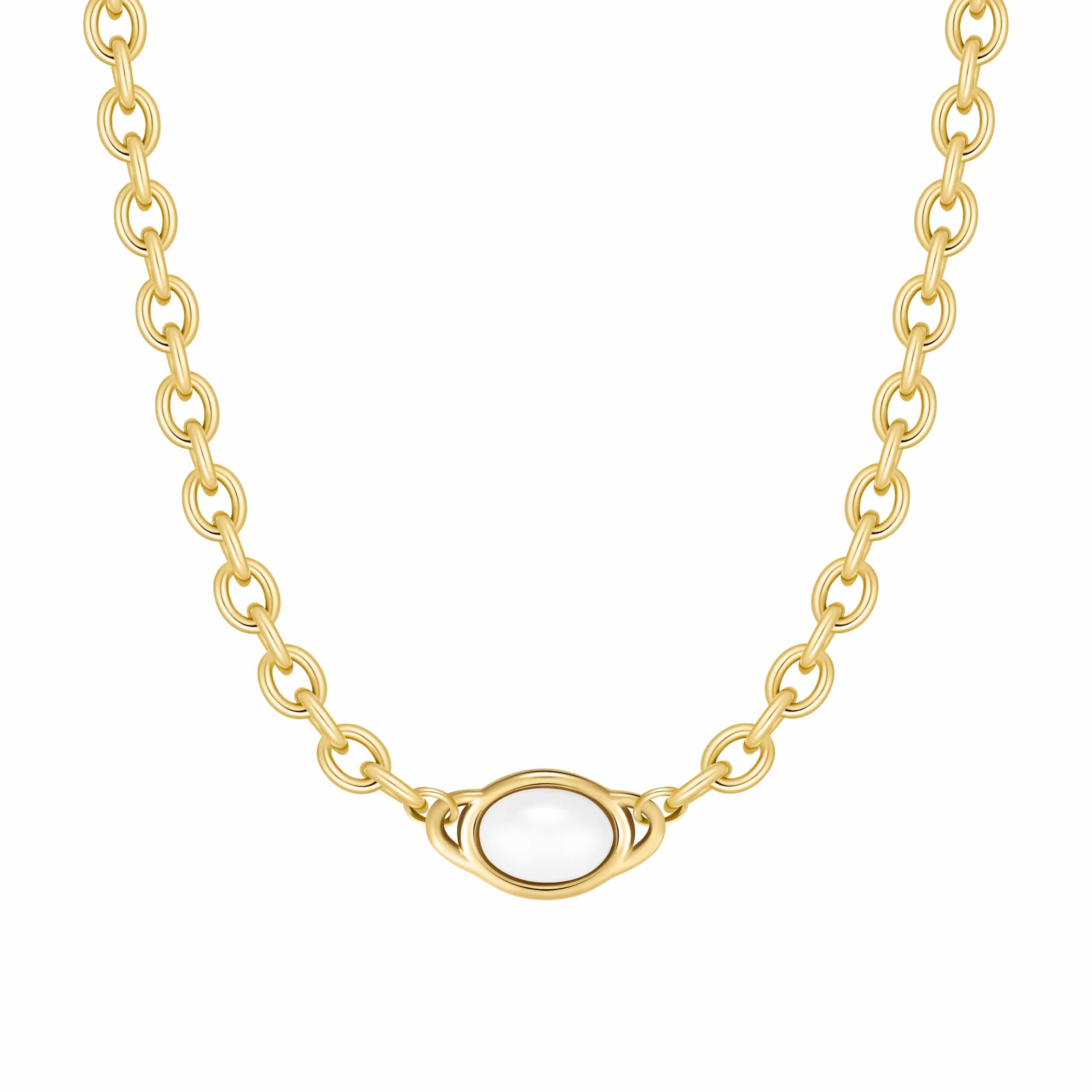 Bohomoon Stainless Steel Danica Pearl Necklace