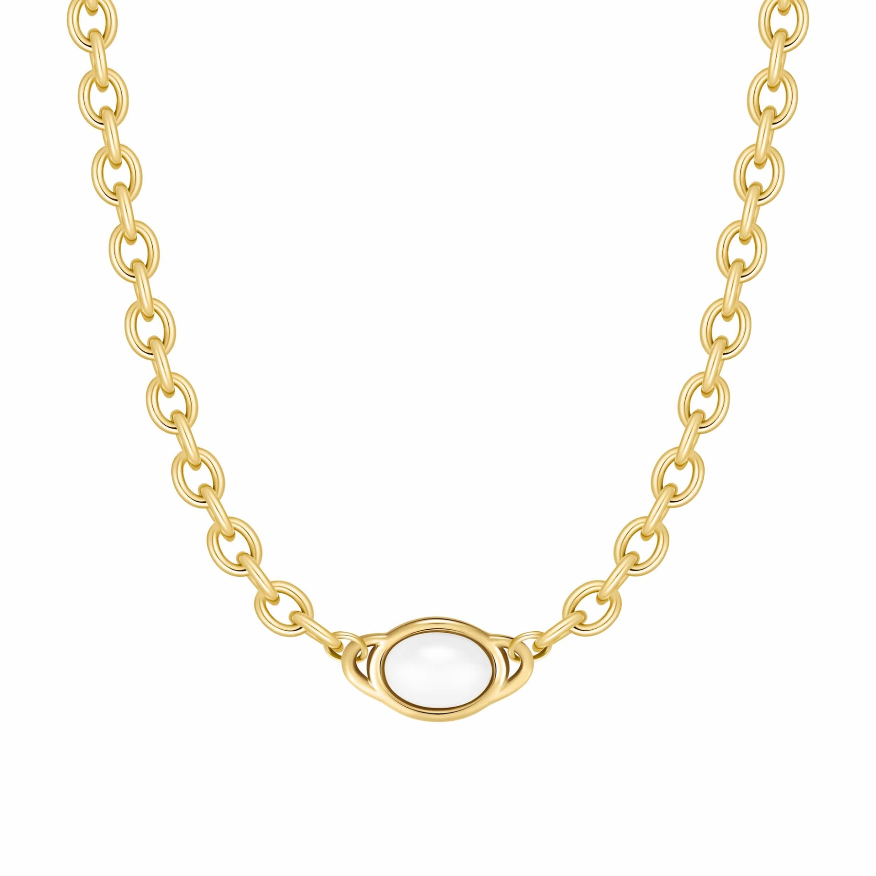 Bohomoon Stainless Steel Danica Pearl Necklace