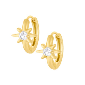 Bohomoon Stainless Steel Deceive Hoop Earrings