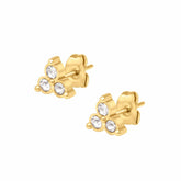 BohoMoon Stainless Steel Define Stud Earrings Gold