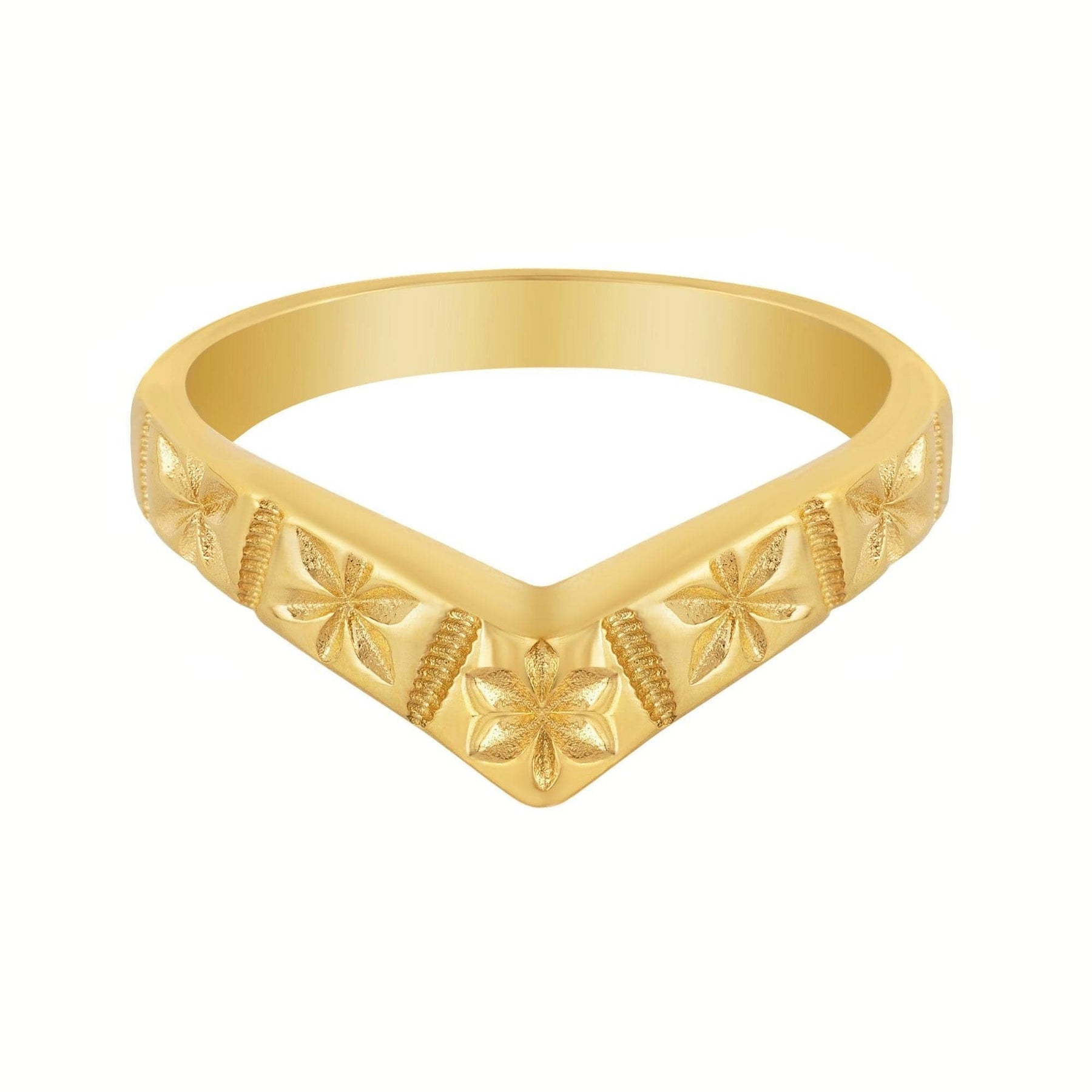 BohoMoon Stainless Steel Delilah Ring Gold / US 6 / UK L / EUR 51 (small)