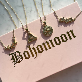 BohoMoon Stainless Steel Destination Necklace