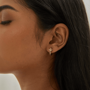 Bohomoon Stainless Steel Dovelyn Hoop Earrings