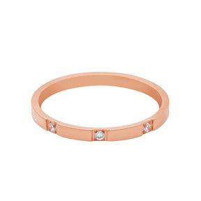 BohoMoon Stainless Steel Dream Ring Rose Gold / US 4 / UK H / EUR 46 / (xxsmall)