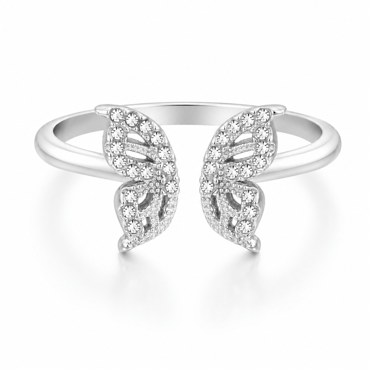 Bohomoon Stainless Steel Dusk Butterfly Ring