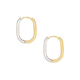 Bohomoon Stainless Steel Echo Hoop Earrings