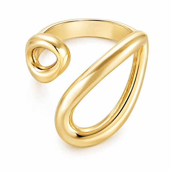 Bohomoon Stainless Steel Echo Ring