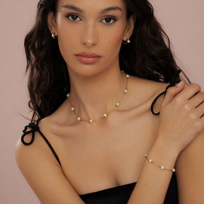 Bohomoon Stainless Steel Eden Pearl Bracelet
