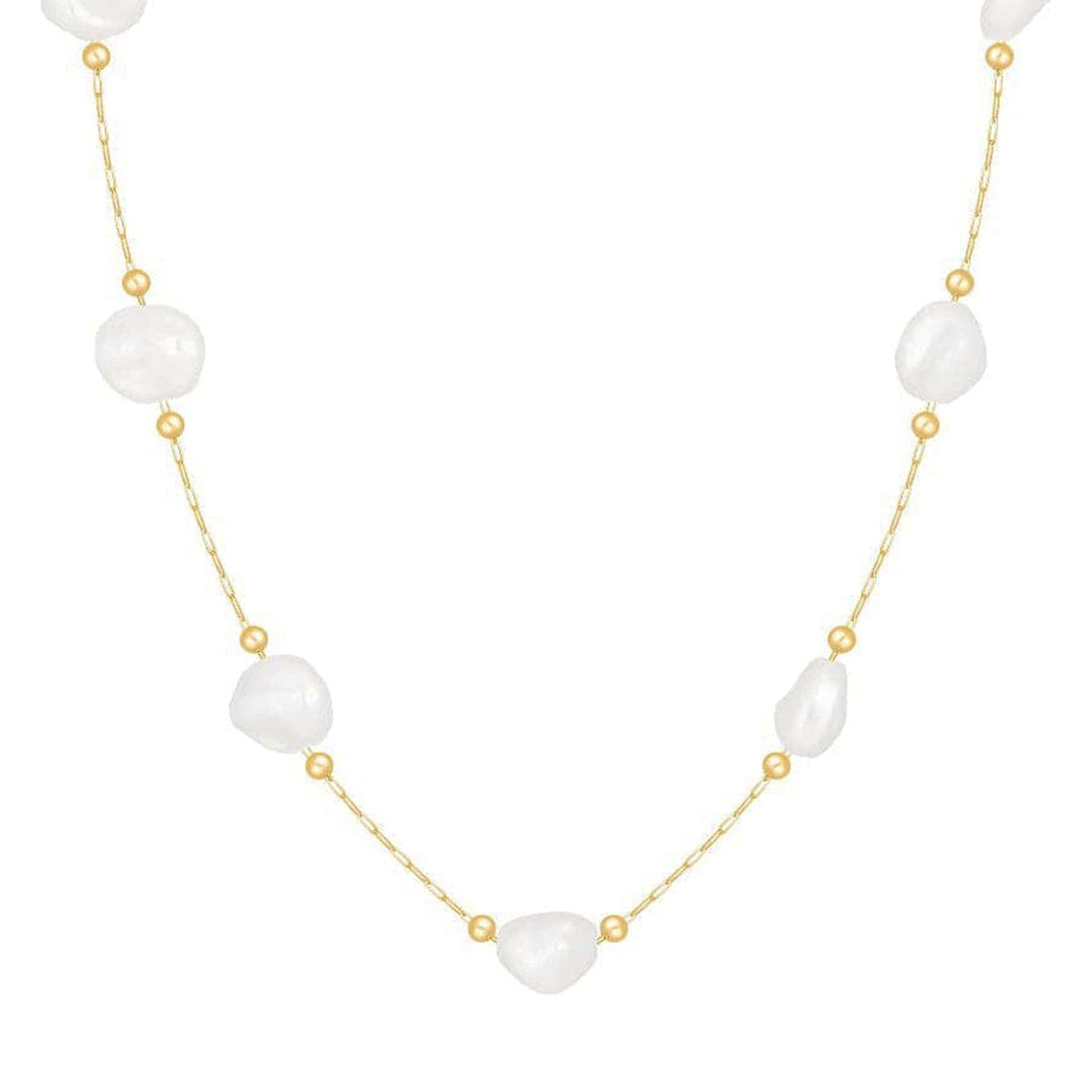 Bohomoon Stainless Steel Elina Pearl Choker