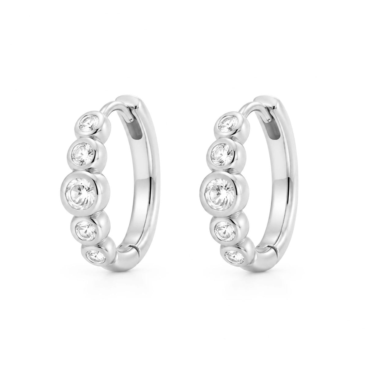 Bohomoon Stainless Steel Ella Hoop Earrings