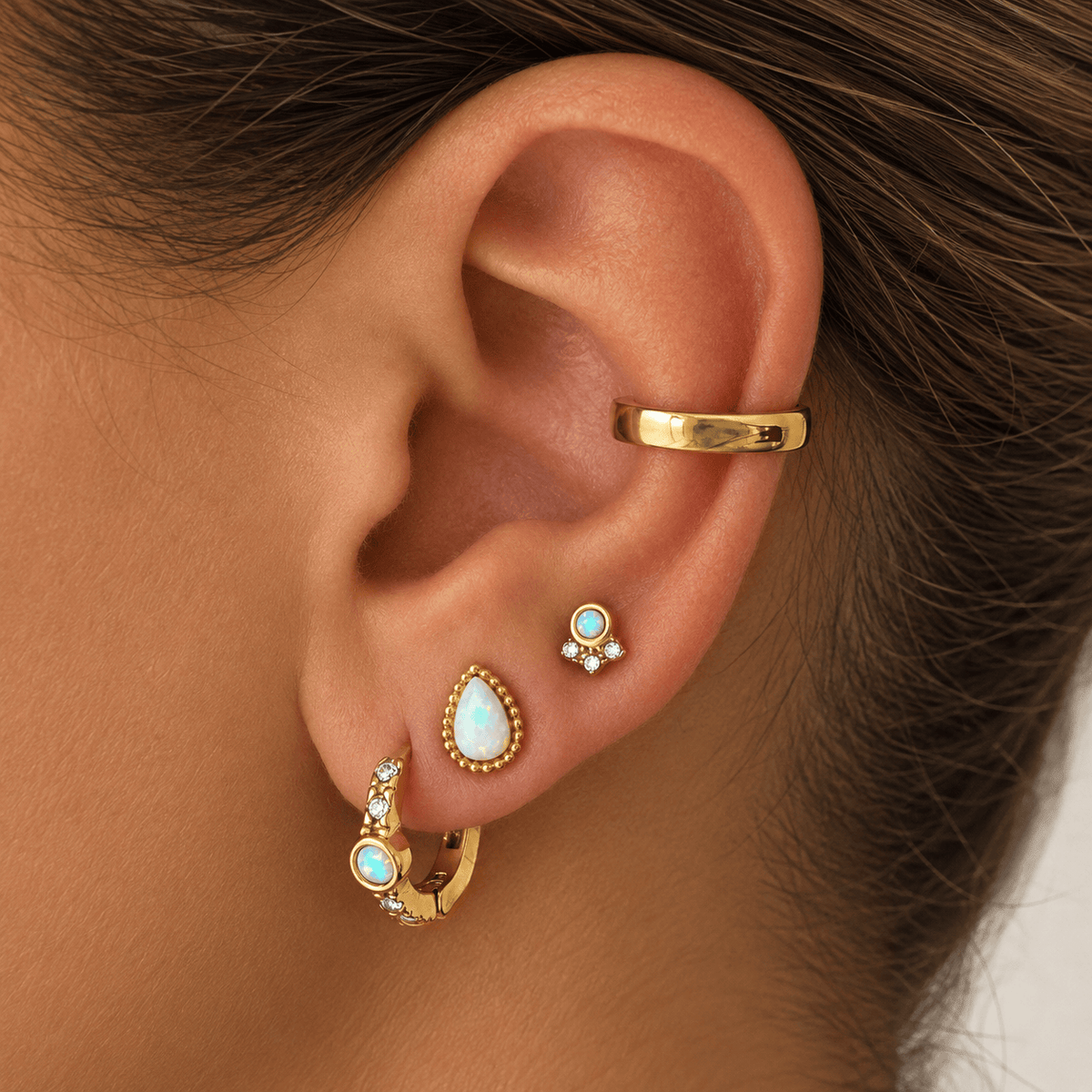 Bohomoon Stainless Steel Ellie Ear Cuff