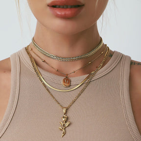 BohoMoon Stainless Steel Emilia Choker / Necklace