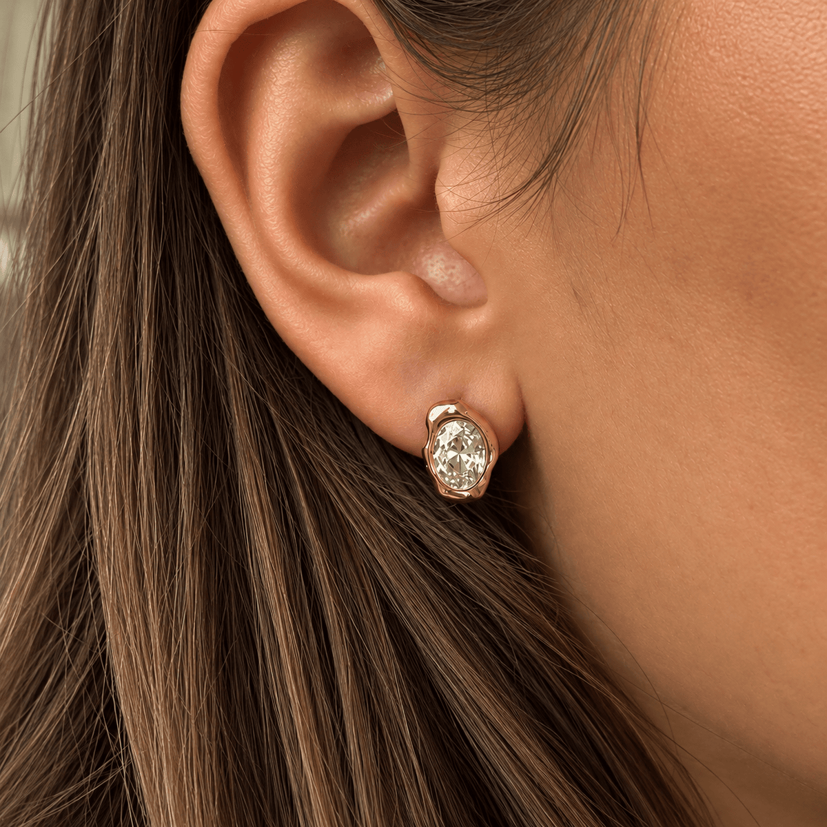Bohomoon Stainless Steel Emira Stud Earrings