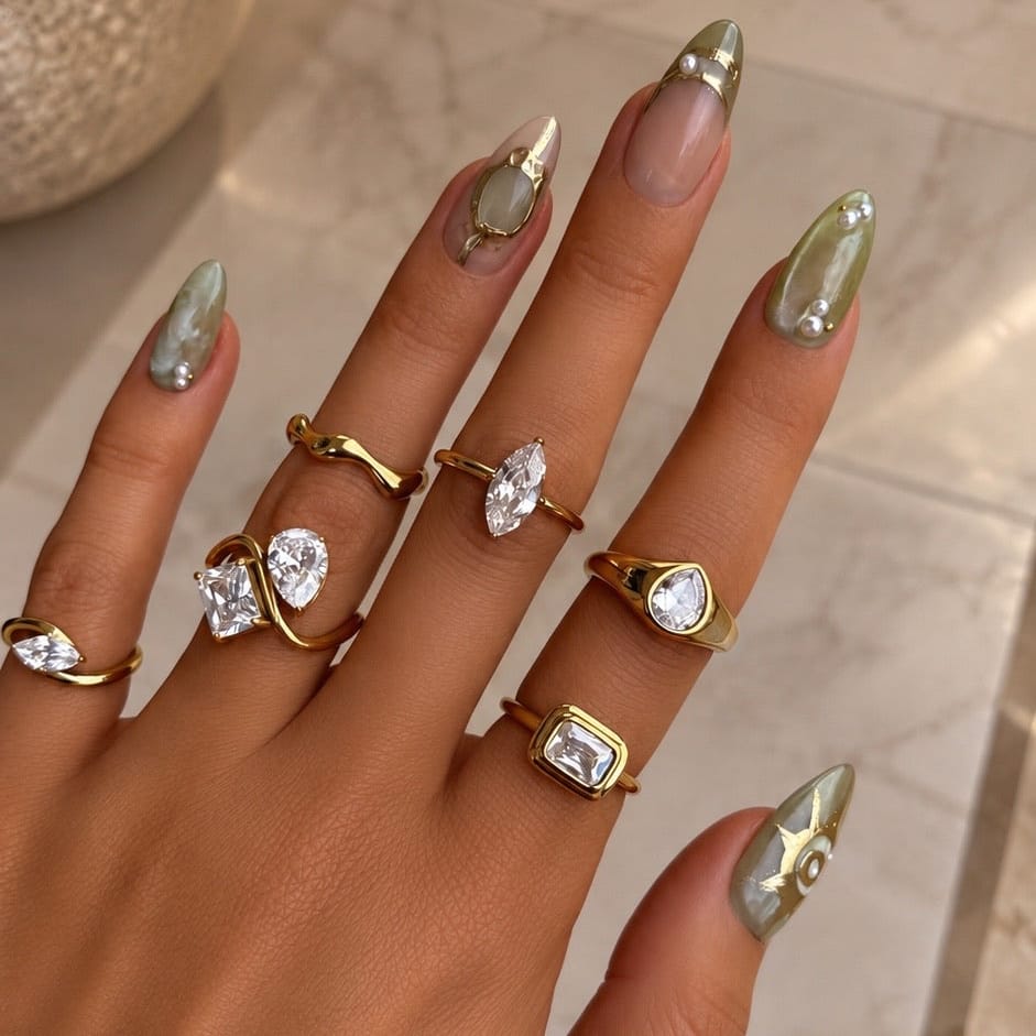 Bohomoon Stainless Steel Energy Ring