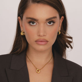 Bohomoon Stainless Steel Entwined Necklace