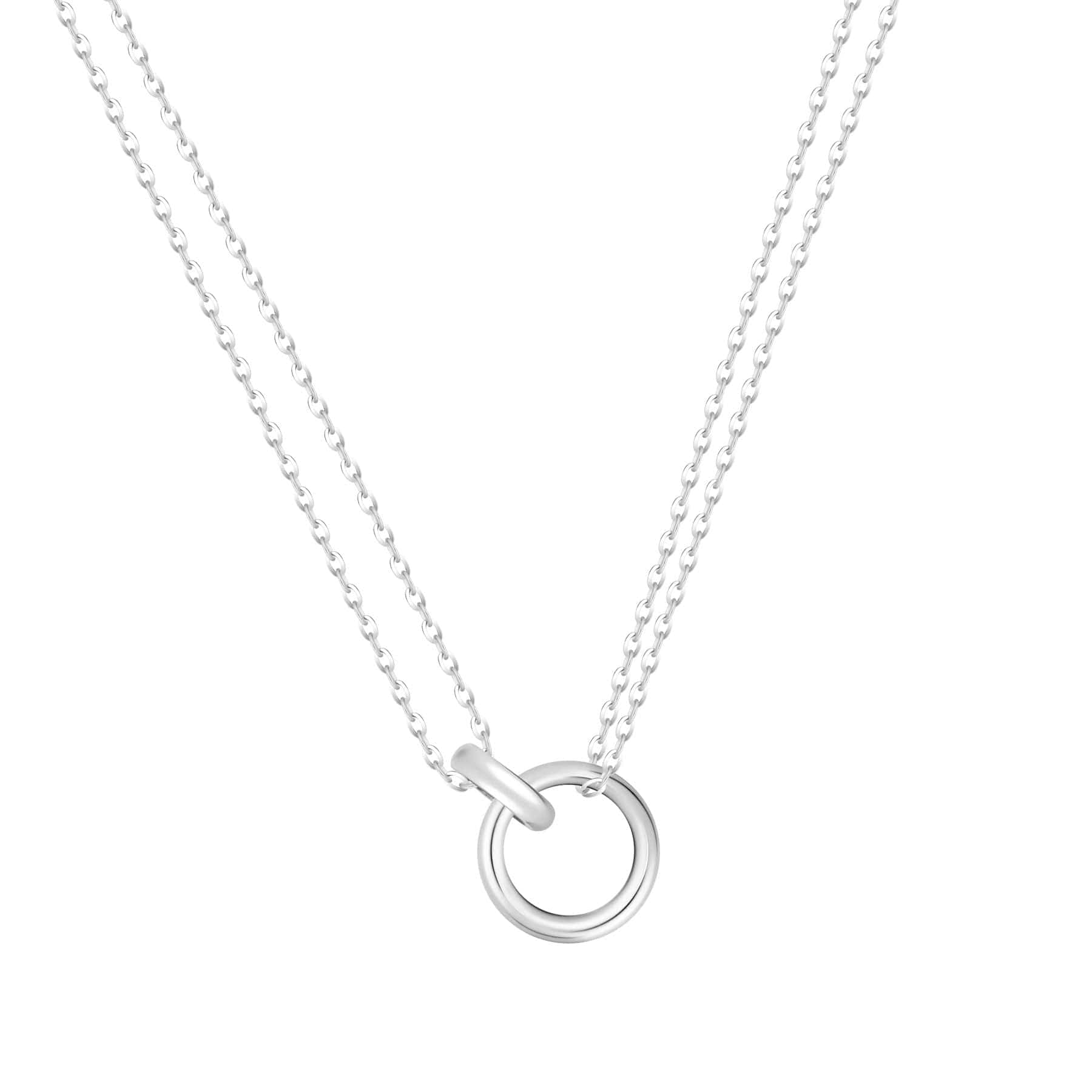 Bohomoon Stainless Steel Entwined Necklace