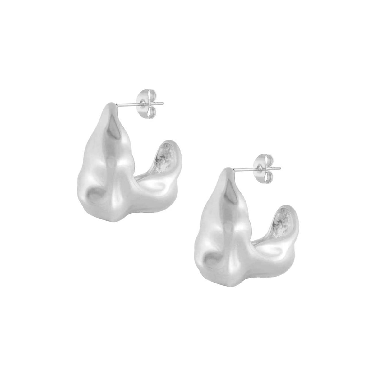 Bohomoon Stainless Steel Enya Hoop Earrings