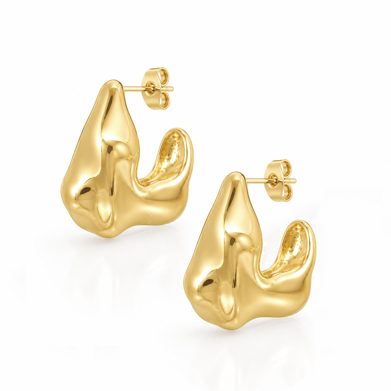 Bohomoon Stainless Steel Enya Hoop Earrings