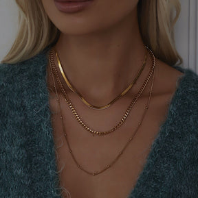 BohoMoon Stainless Steel Everly Layered Necklace