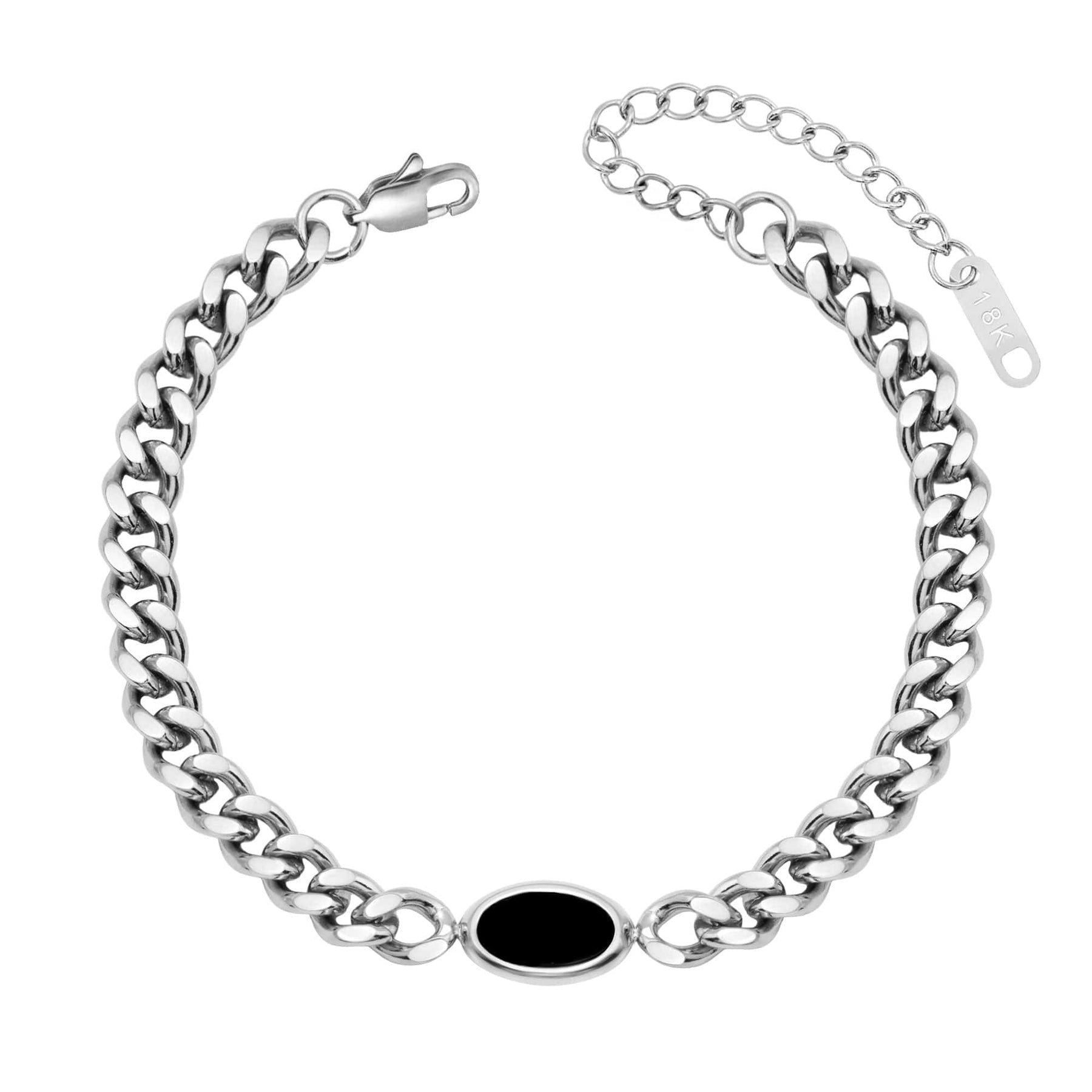 BohoMoon Stainless Steel Ezra Bracelet Silver