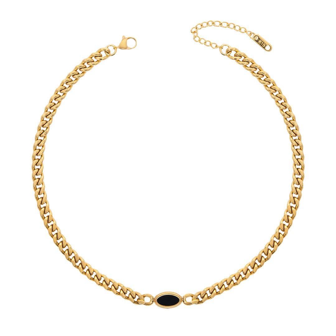 BohoMoon Stainless Steel Ezra Choker Gold