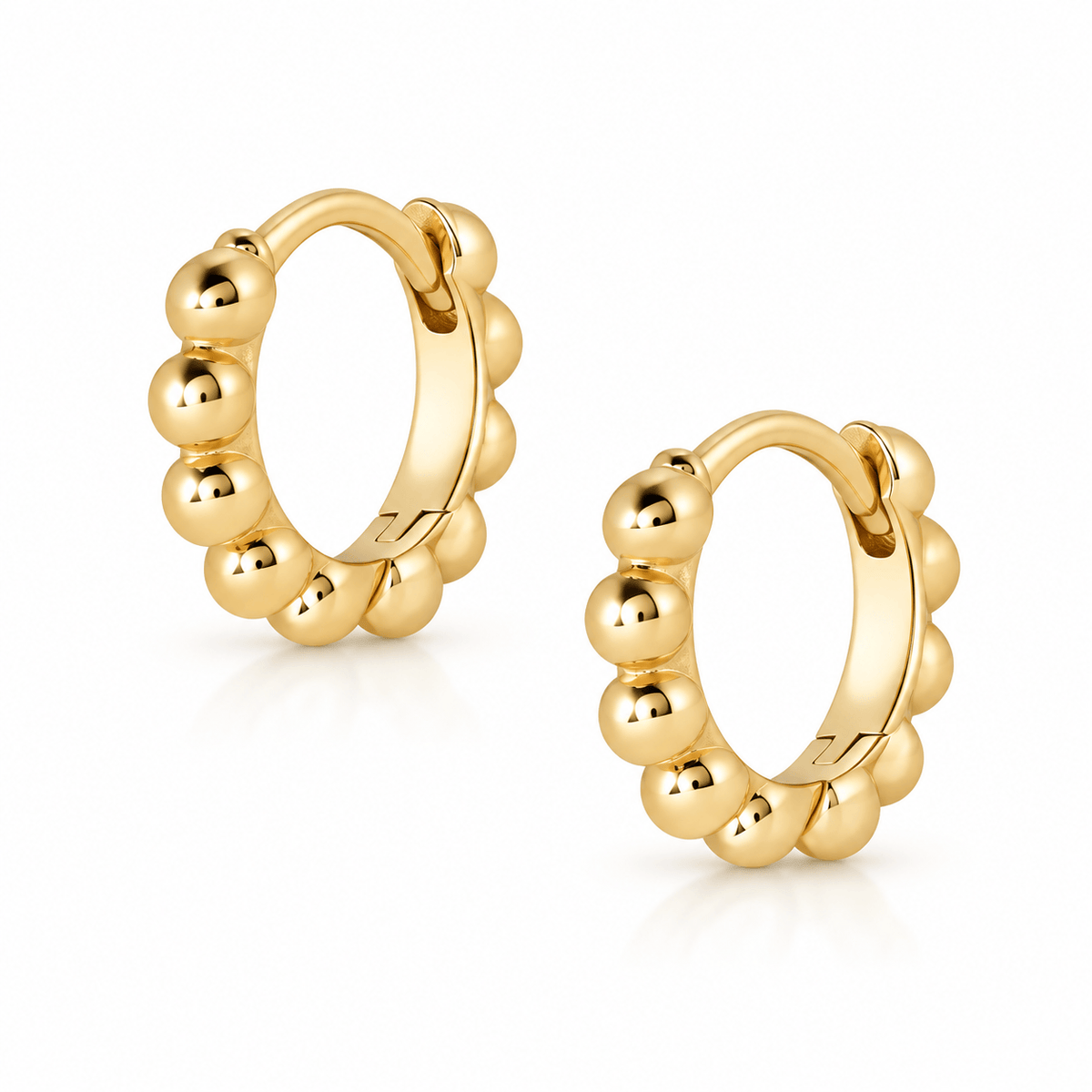 Bohomoon Stainless Steel Fate Hoop Earrings