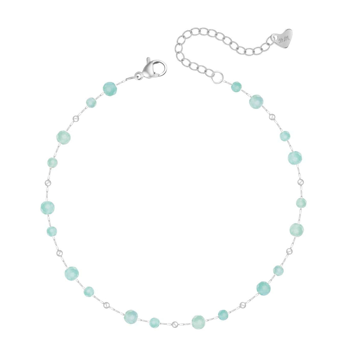 Bohomoon Stainless Steel Fern Anklet