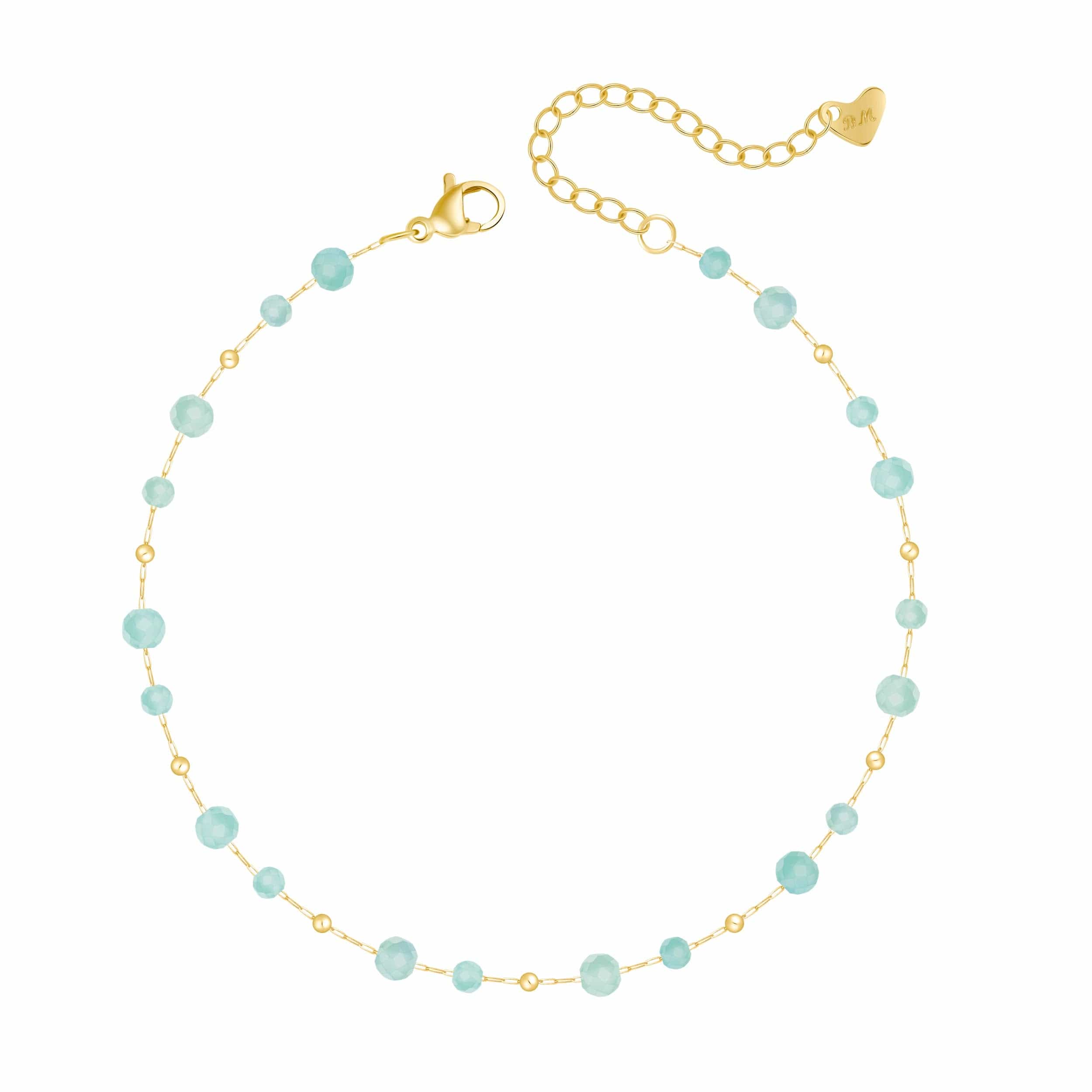 Bohomoon Stainless Steel Fern Anklet