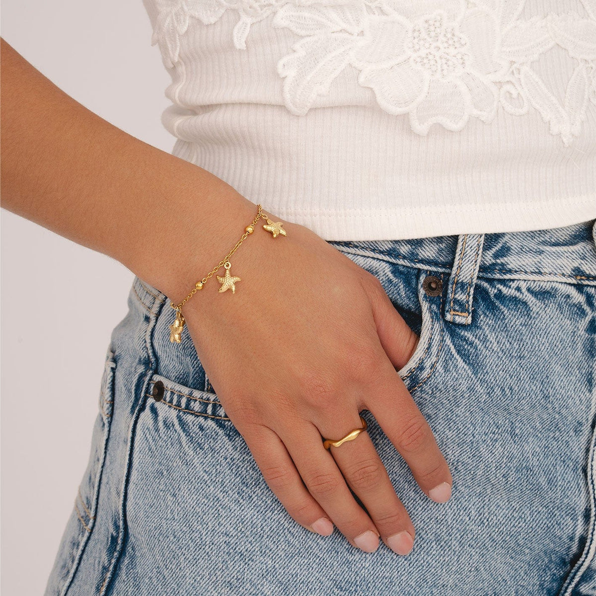 Bohomoon Stainless Steel Fiji Bracelet