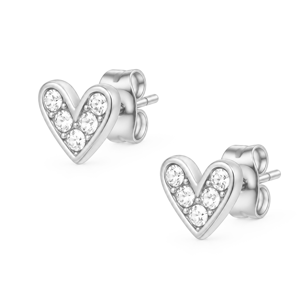 Bohomoon Stainless Steel First Love Stud Earrings