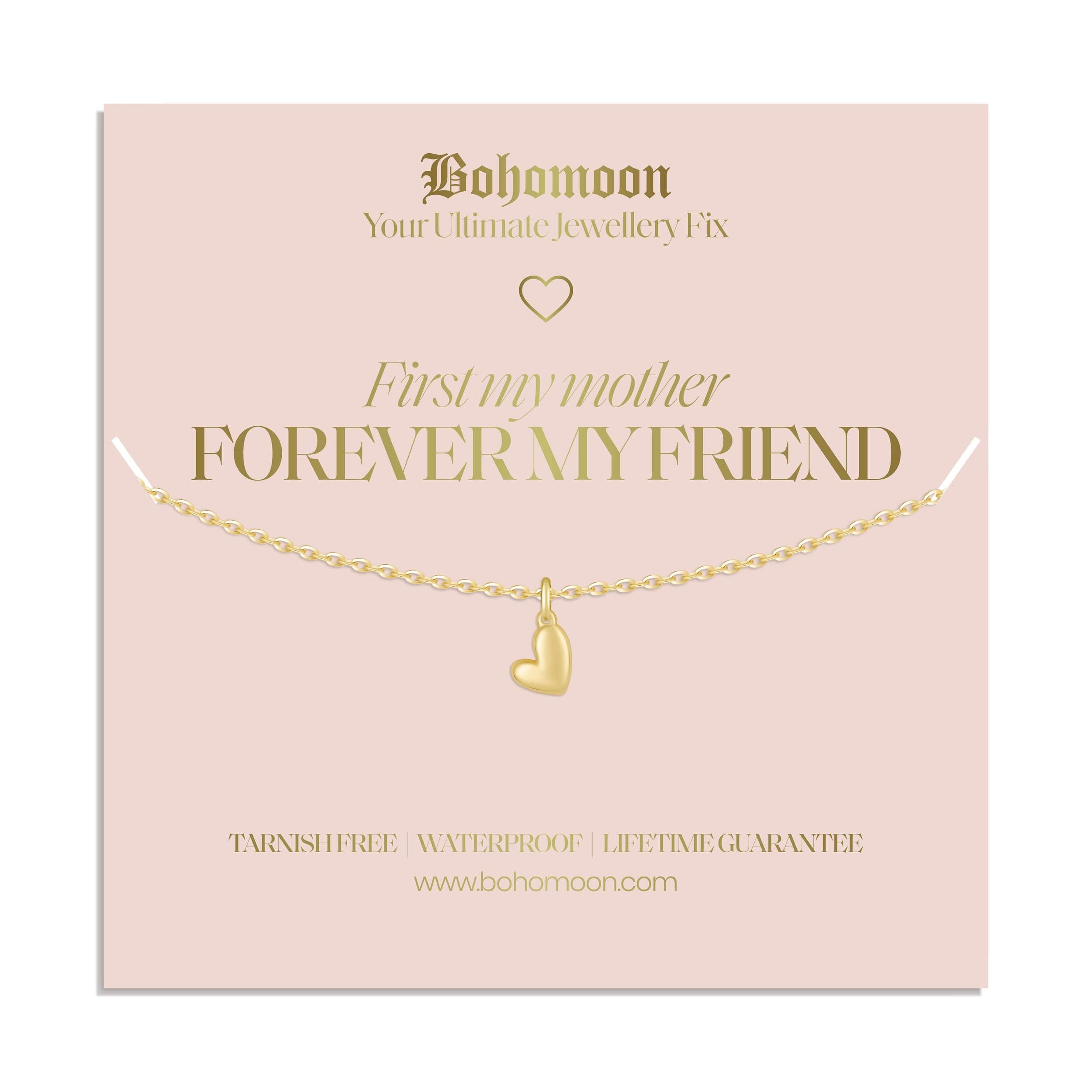 Bohomoon Stainless Steel Forever Mother Necklace