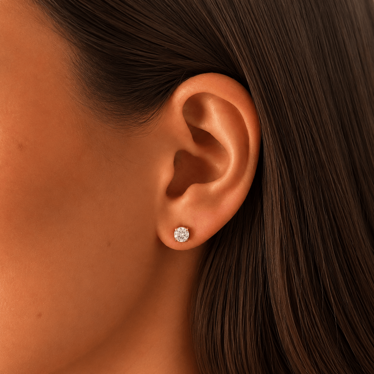 Bohomoon Stainless Steel Frankie Stud Earrings