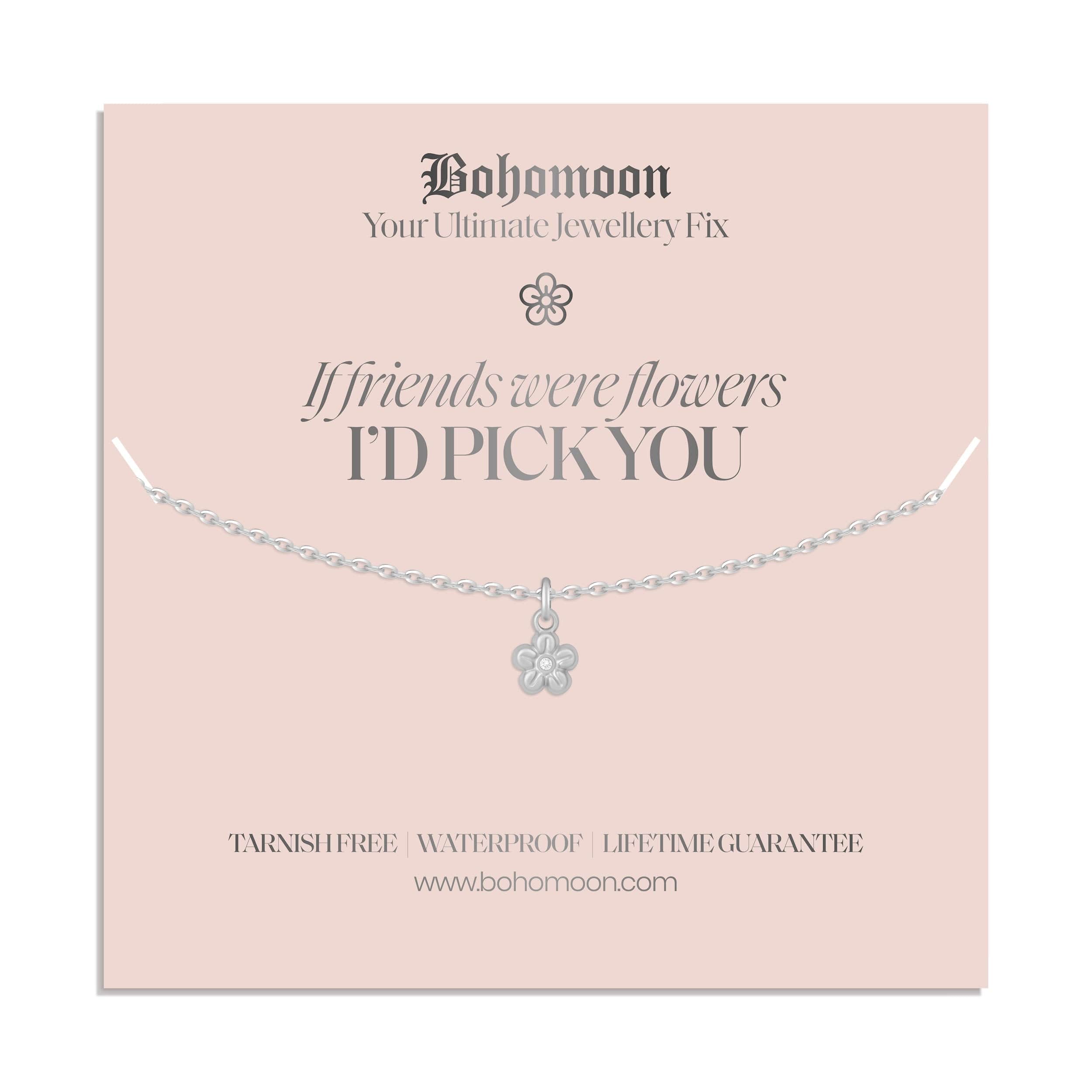 Bohomoon Stainless Steel Friendship Necklace