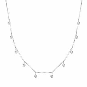 BohoMoon Stainless Steel Gabrielle Necklace Silver