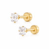 Bohomoon Stainless Steel Gabrielle Stud Earrings